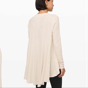 LULULEMON Dare To Drape Long Sleeve